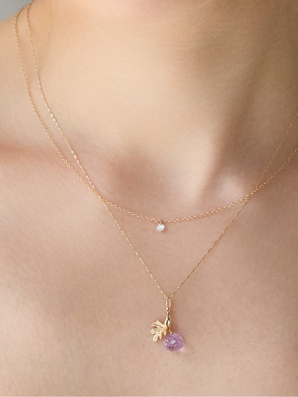 CATBIRD Neighbor’s Fig Tree Charm 14K Gold Catbird Fig Charm